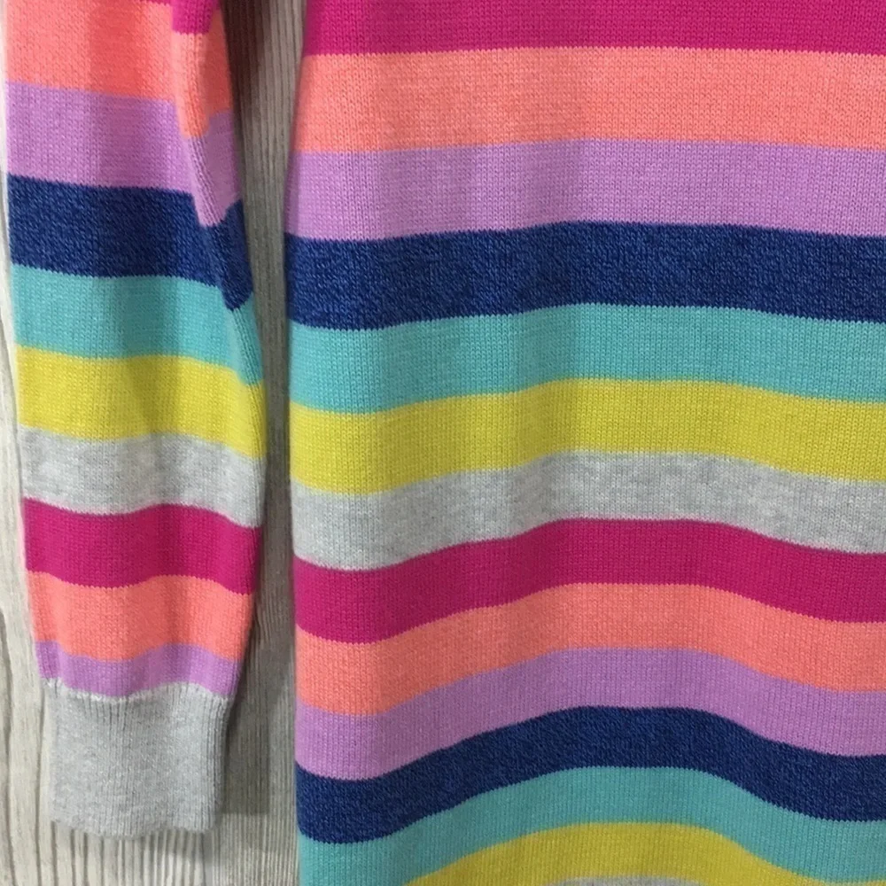 Gap Kids XXL Colorful Striped Tunic Length Sweater/Dress